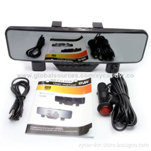 CAR video camera, 4.3-inch super HD TFT LCD screen with loop recording/G-sensor function